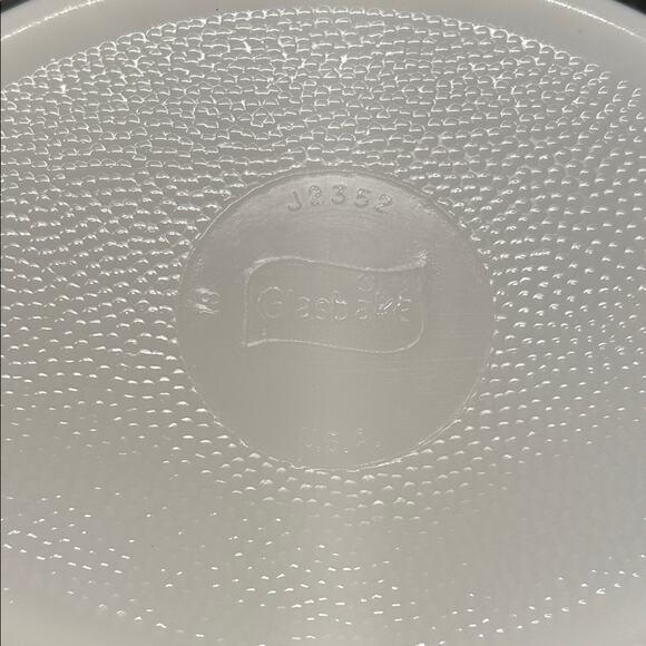 Glasbake Vintage Retro Kitchsy Blueberry Patterned Oval Divided Dish J2352 - Picture 8 of 8